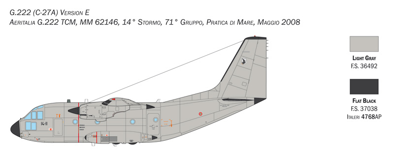 1/72 C-27J SPARTAN / G.222
