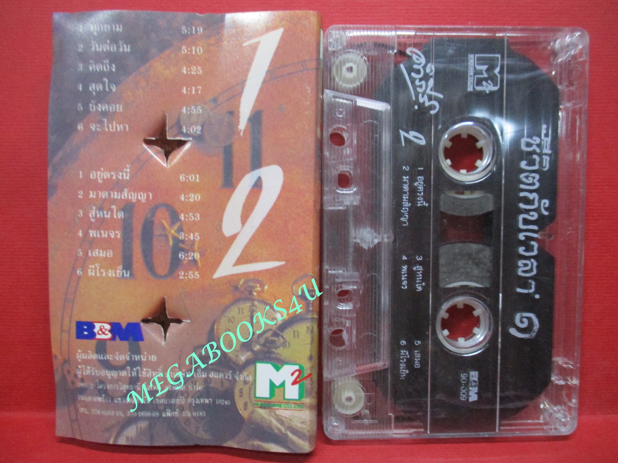 เทปเพลงไทยเพื่อชีวิต พงษ์สิทธิ์ คำภีร์ อัลบั้ม ชีวิตกับเวลา 1