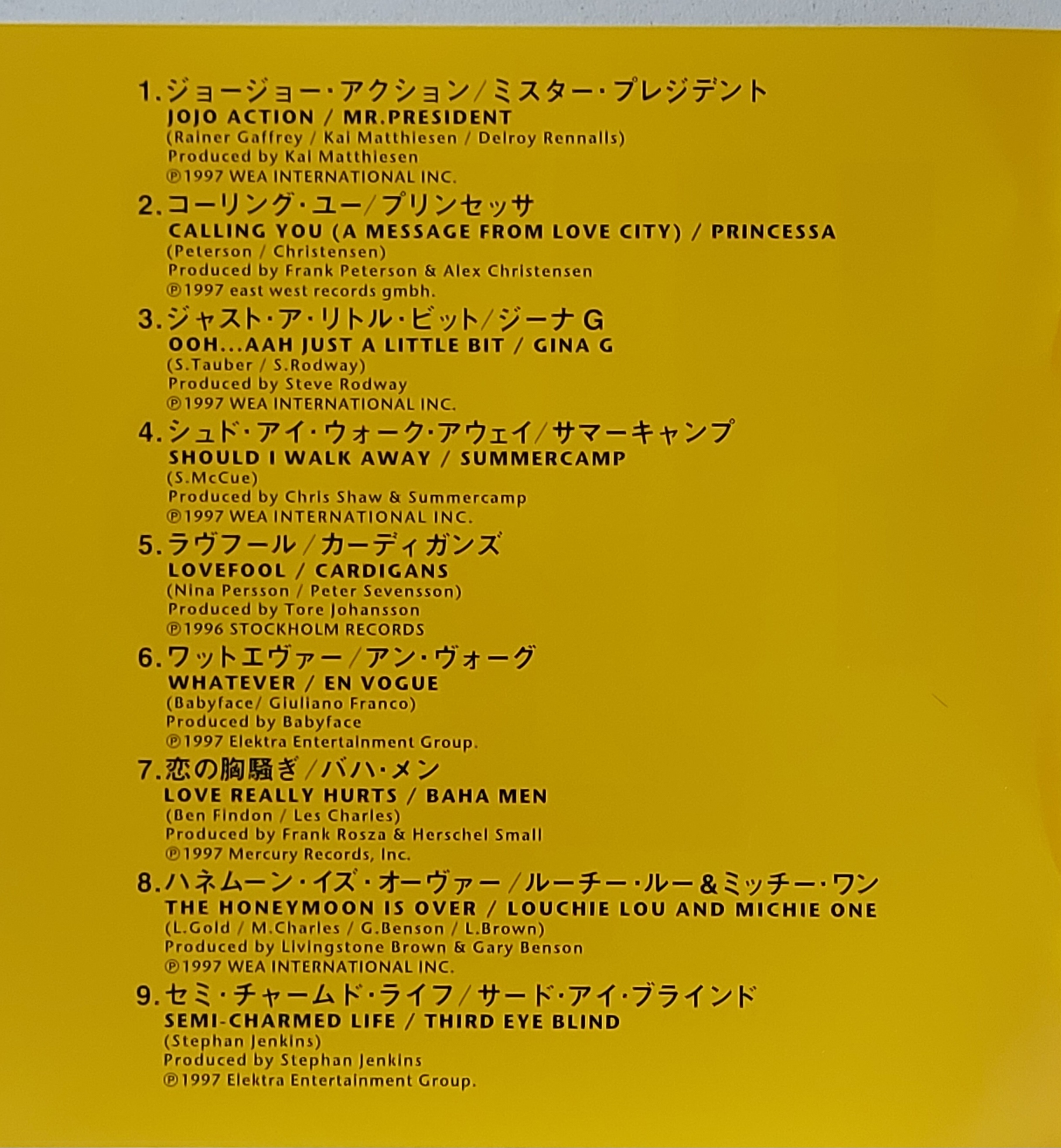 Used CD,Hits 4 Super Pop Compilation (A)(Various Artists)(1997)(Japan)