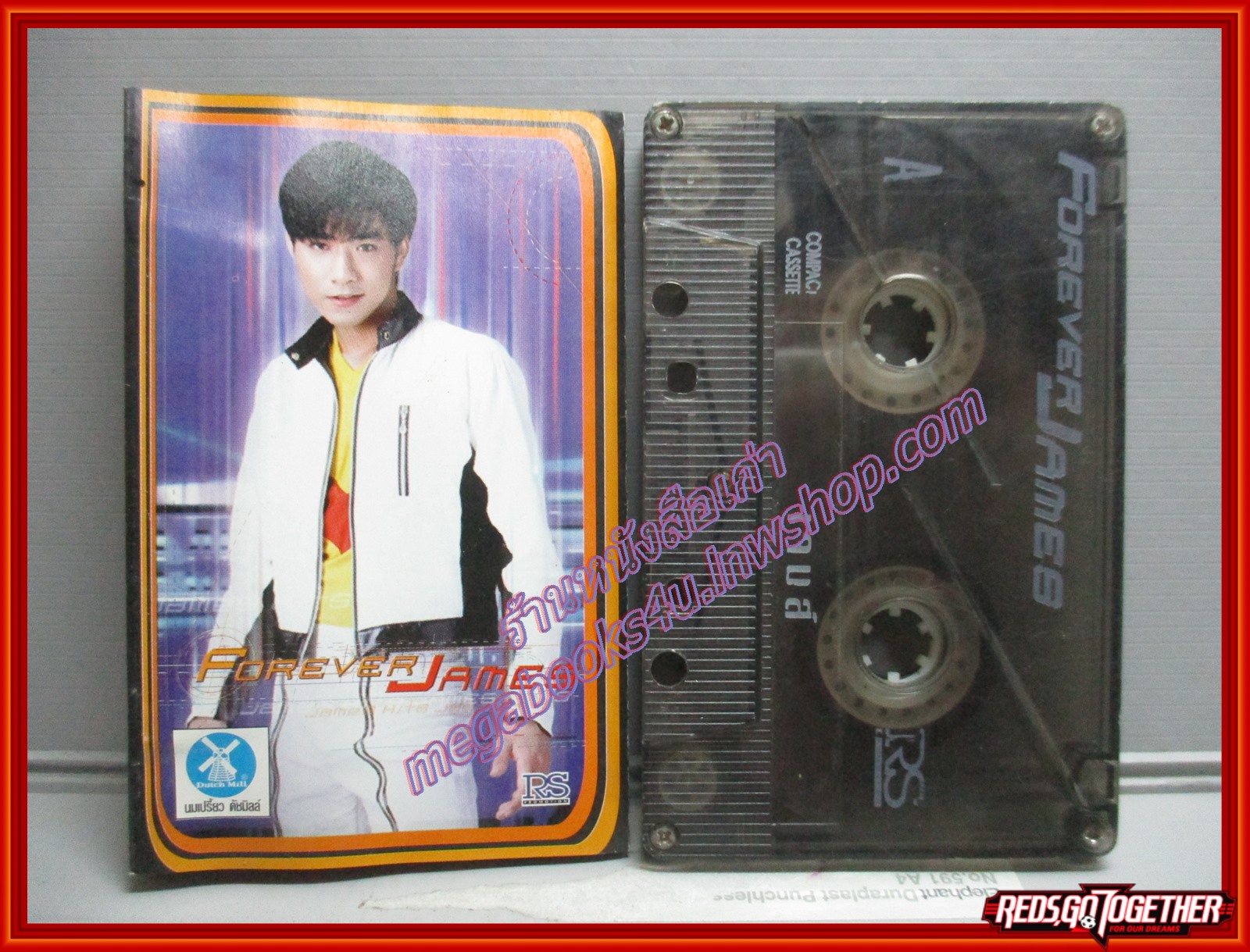 เทปเพลงไทยสากล เจมส์ เรืองศักดิ์ อัลบั้ม Forever James