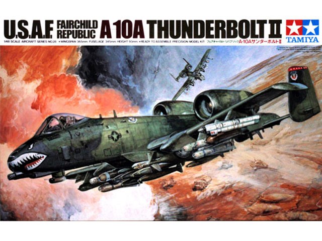1/48 U.S.A.F. Fairchild Republic A-10A Thunderbolt II