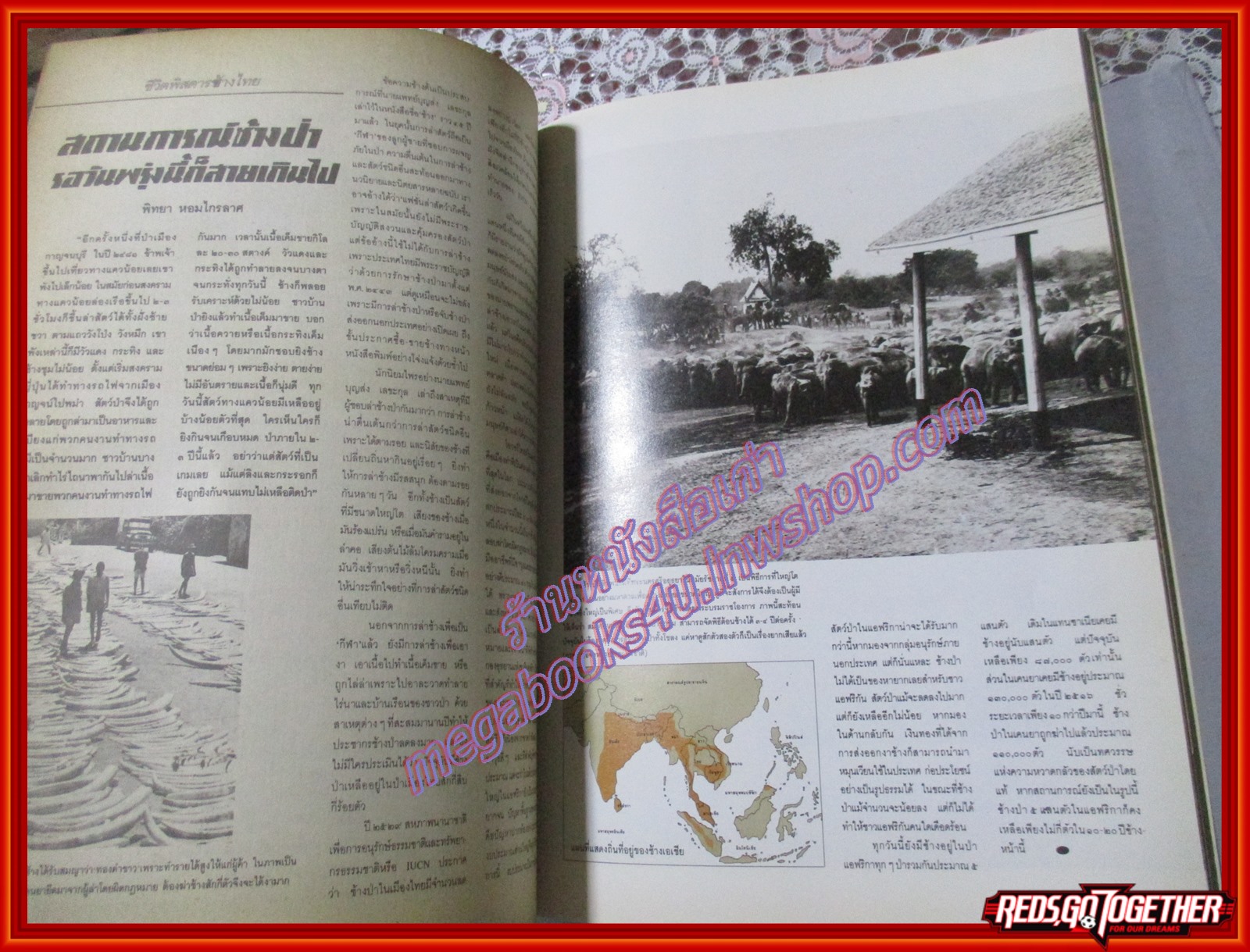 นิตยสารสารคดี ฉบับที่053 กรกฏาคม ปี2532 ช้างไทย,ศูนย์ฝึกลูกช้าง,อาหารอีสาน,