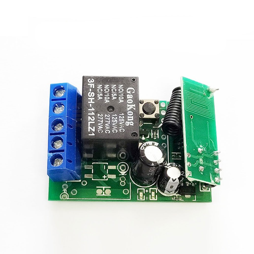 โมดูลรีโมทสวิตช์ RF315Mhz ไฟเลี้ยง 12V