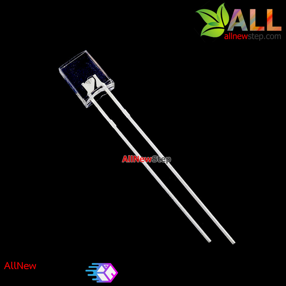 LED แบบเหลี่ยม LED เหลี่ยม สีเหลือง จำนวน 5 ชิ้น