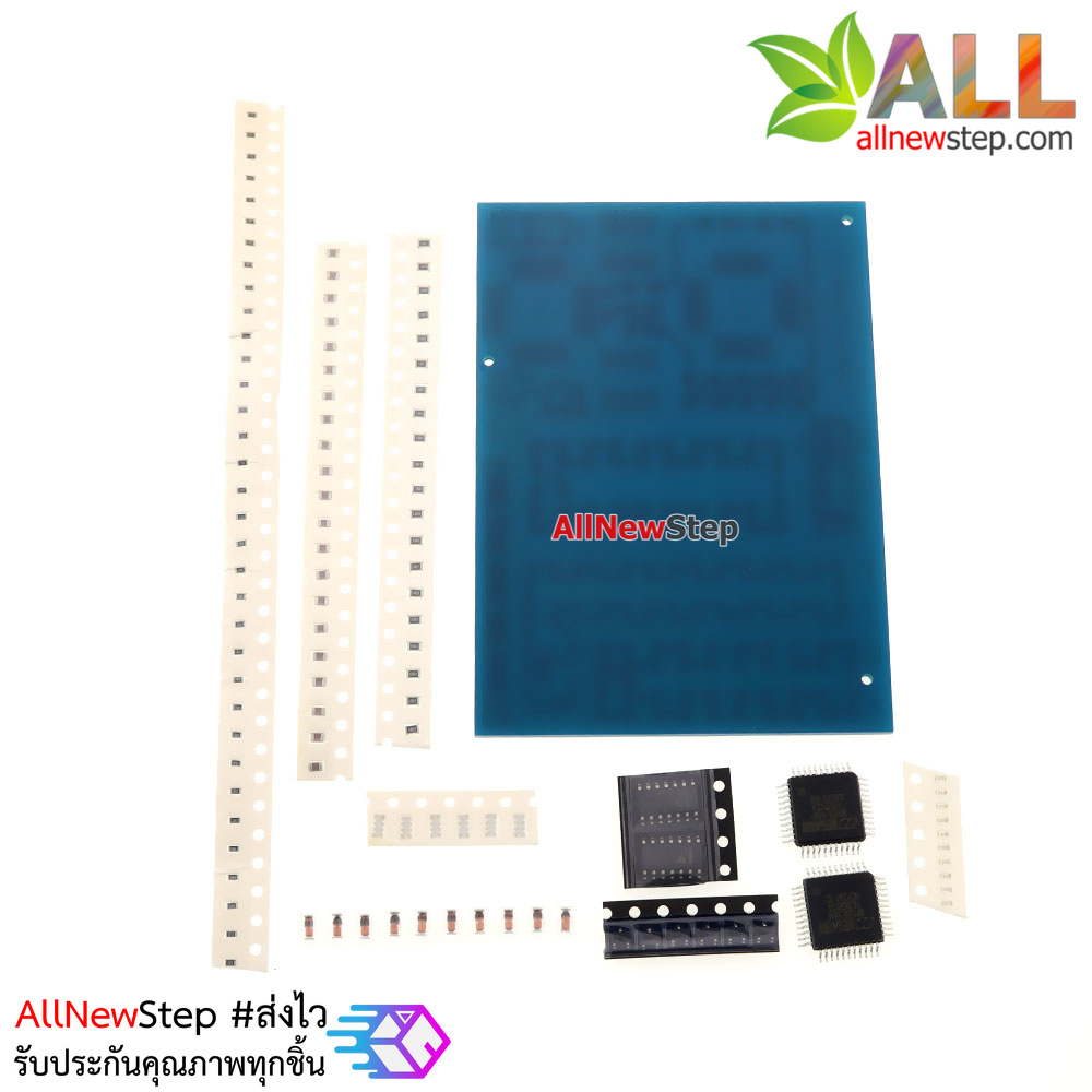 ชุดคิทฝึกบัดกรีอุปกรณ์แบบ SMD Advanced full patch welding practice board enhanced SMT skill training