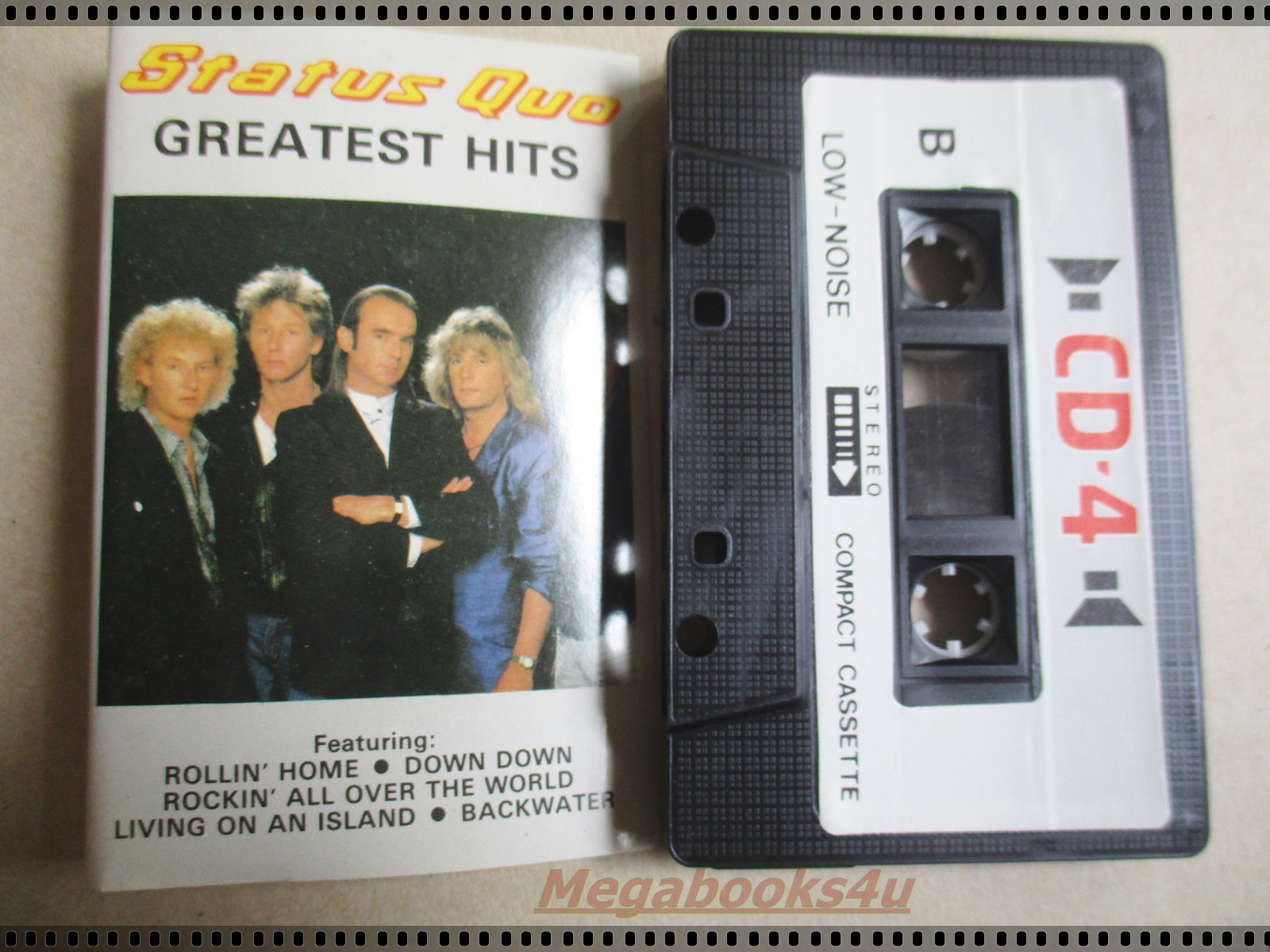 ขายเทปเพลงสากลเก่า STATUS QUO GREATEST HITS