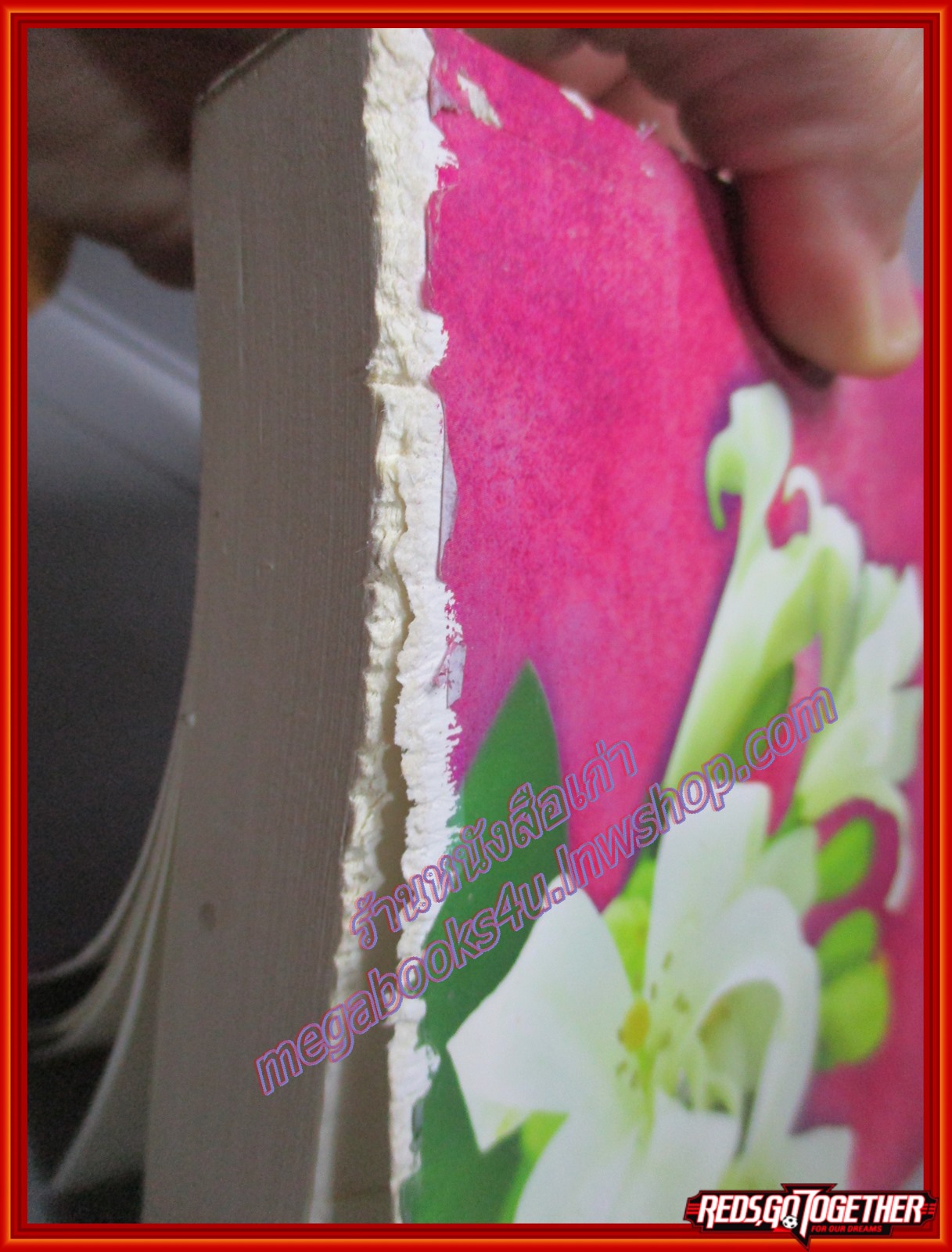 เพลิงรักรานบุปผา โดย ฉัตรฉาย สนพ. แจ่มใส ตำหนิ มีรอยขาดแหว่งหนังสือทางด้านล่างของตัวหนังสือ ตามภาพ