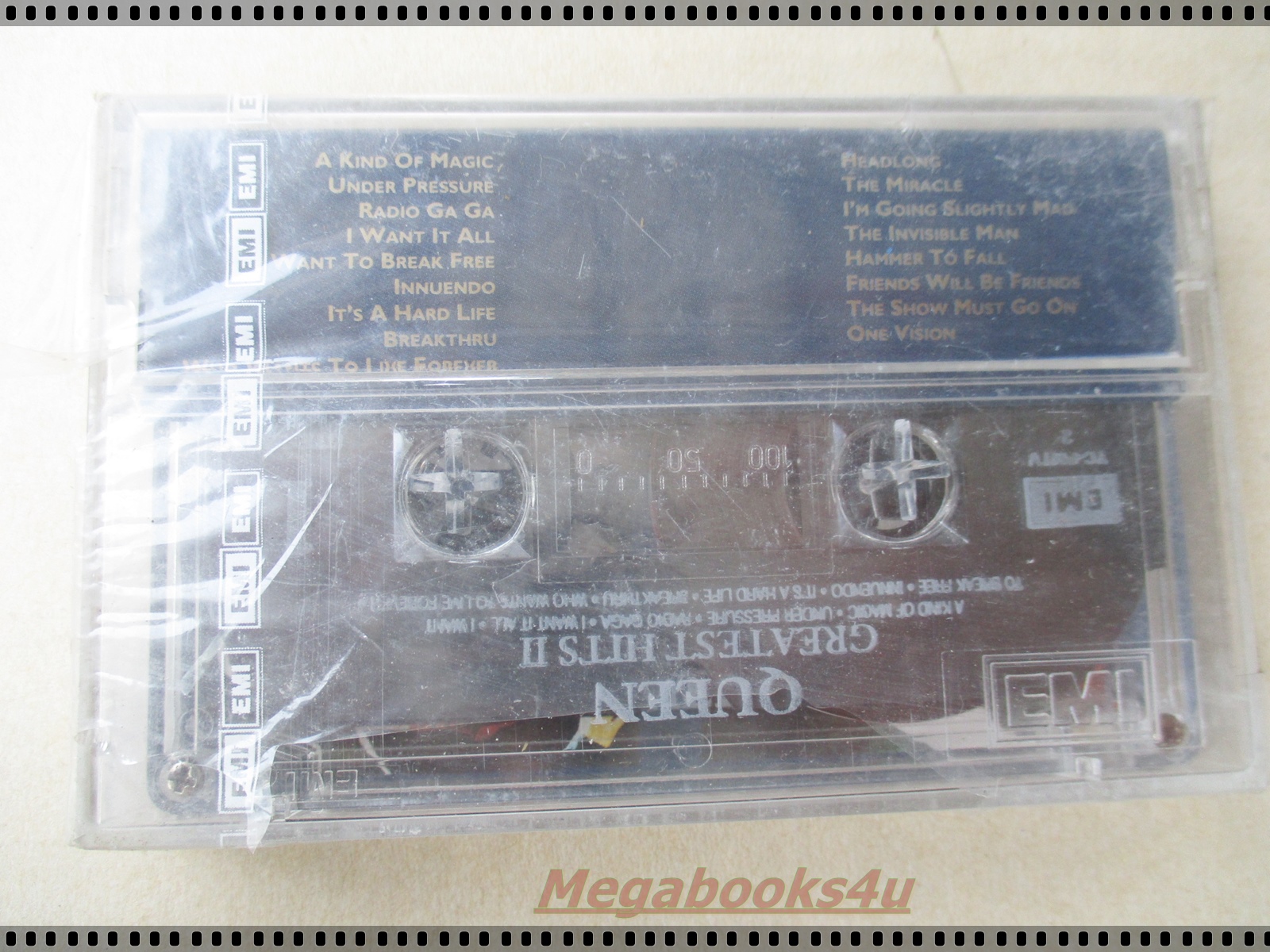 ขายเทปเพลงสากลเก่า QUEEN-GREATEST HITS II มือ1ในซีล