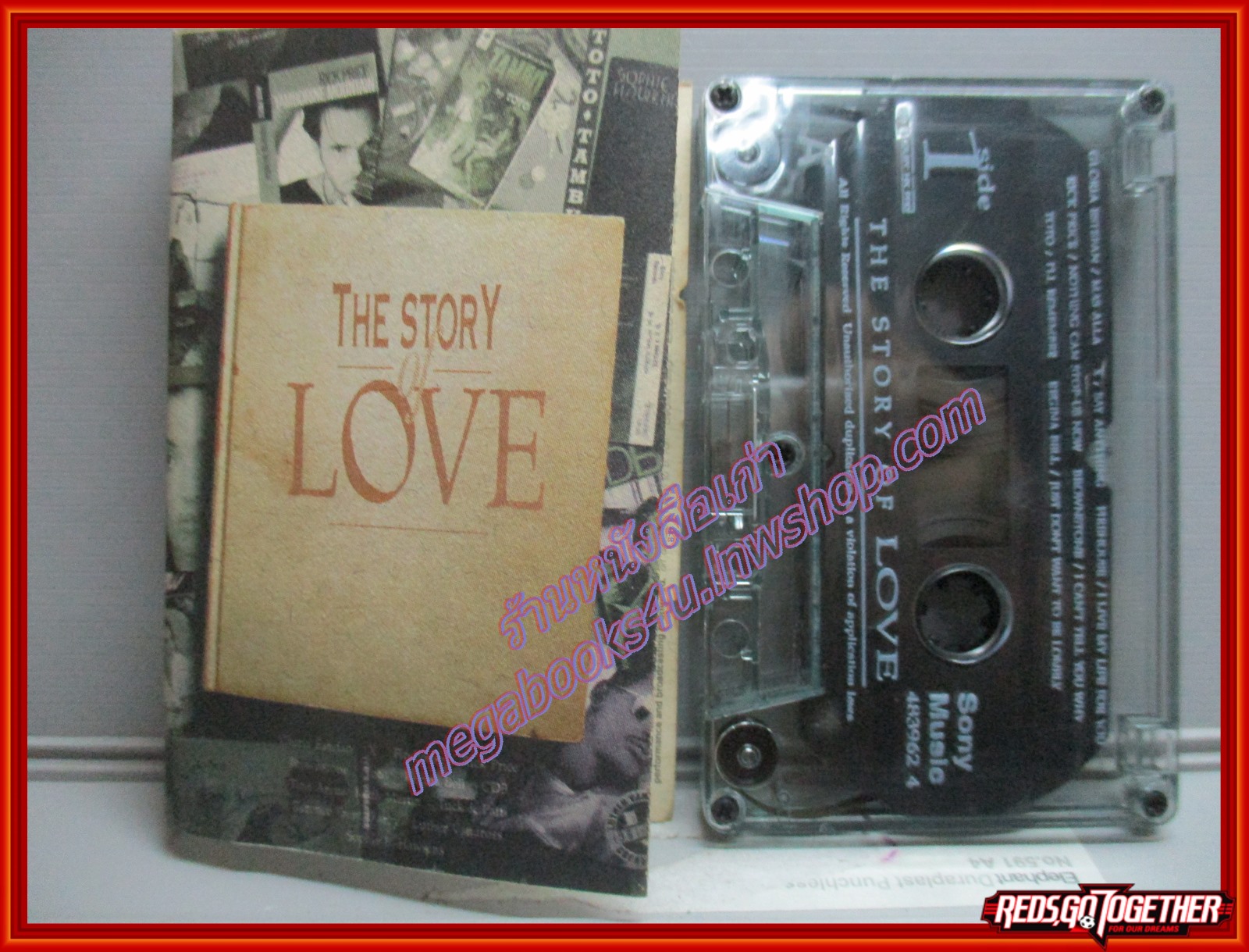 เทปเพลงสากล อัลบั้ม THE STORY OF LOVE