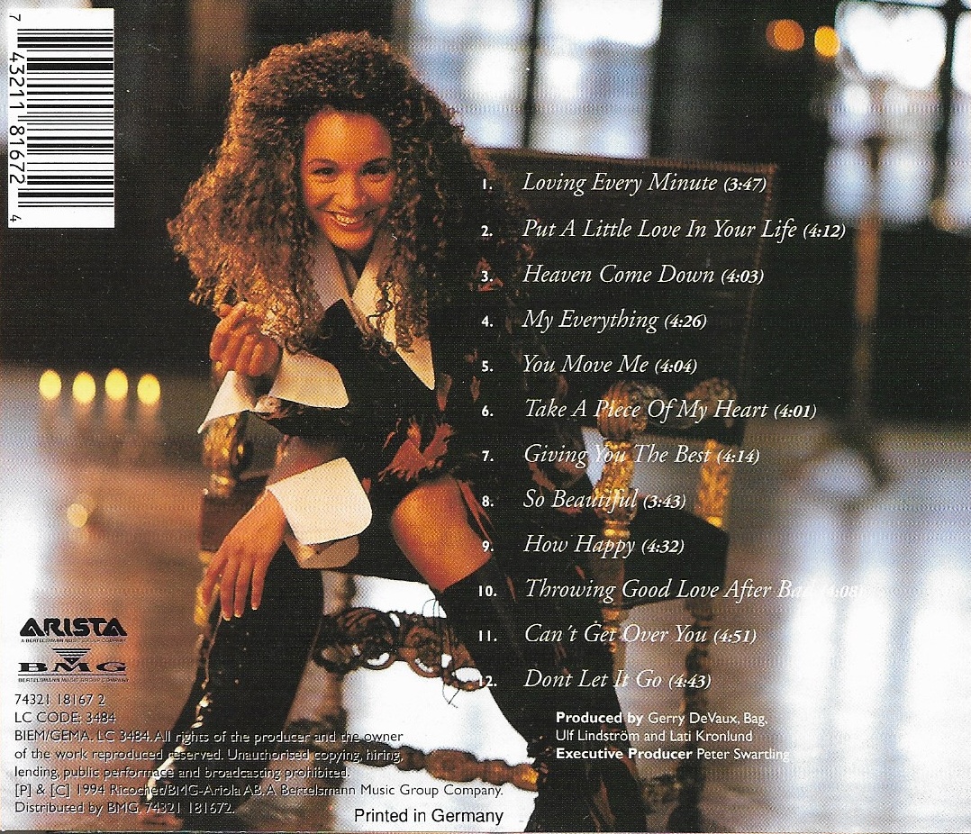 CD,Jennifer Brown - Giving you the best (1994)(Germany)