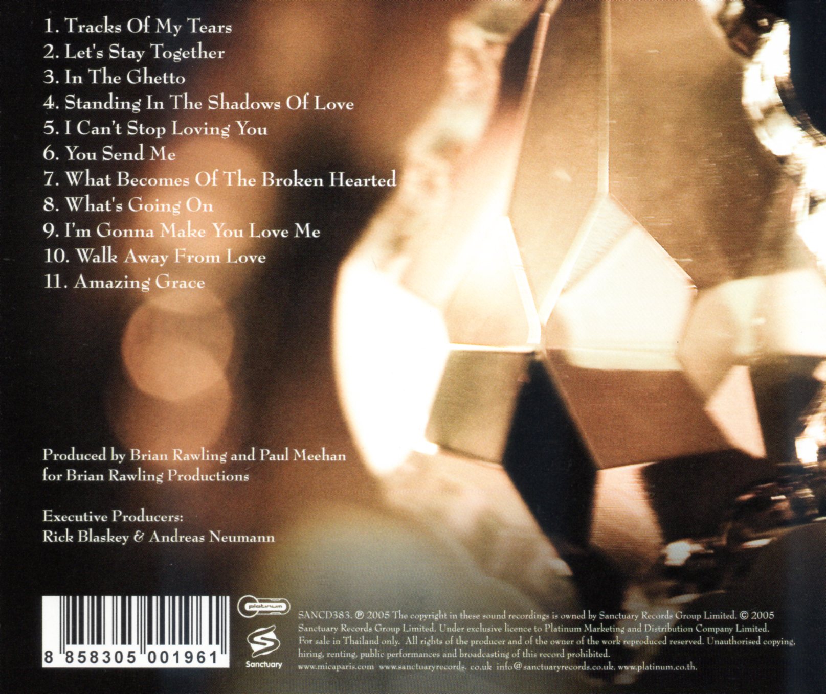 CD,Mica Paris - Soul Classics (2005)(Thai)