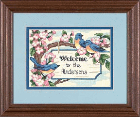 Dimensions ชุดปัก Springtime Welcome