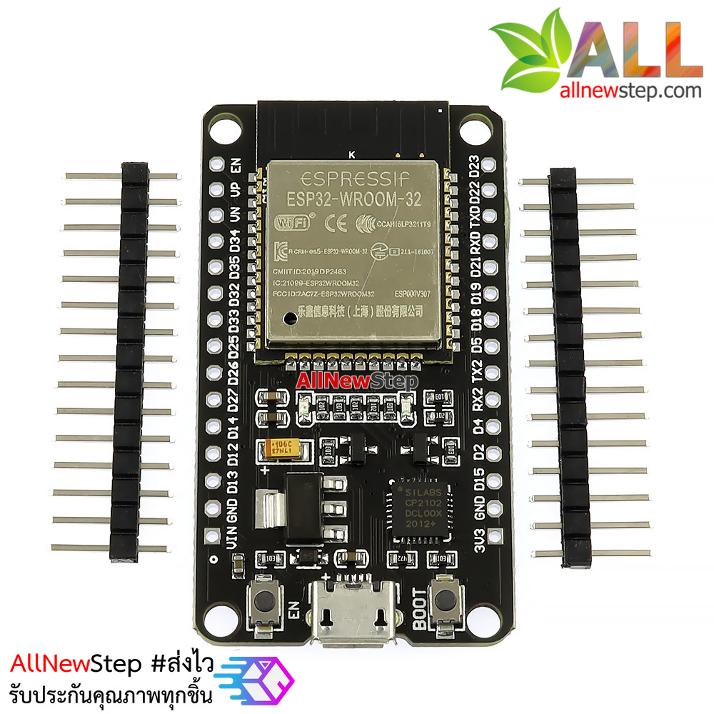 ESP32 DOIT ESP32 DEVKIT V1 ESP-32S NodeMCU ESP-WROOM-32 Wi-Fi and Bluetooth Dual Core ESP-32 ESP-32S ESP-32D