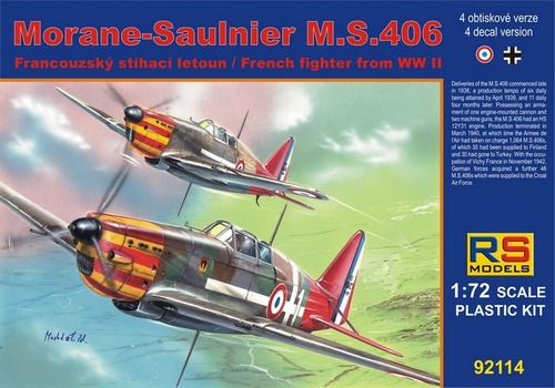 1/72 Morane Saulnier MS.406 Vichy