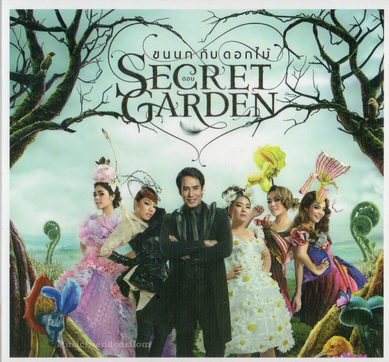 CD,เบิร์ด ธงไชย แมคอินไตย์ ชุด 20 ขนนกกับดอกไม้ ตอน Secret Garden (Bird Thongchai)(2565)