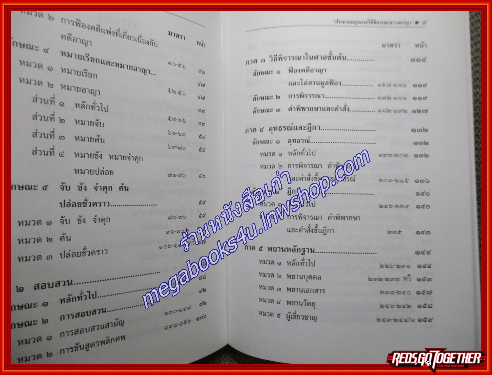 ประมวลกฎหมายวิธีพิจารณาความอาญา ฉบับทันสมัย / ธีระพล อรุณะกสิกร (เนื้อเรื่องมีรอยขีดเขียน ไฮไลท์ ,แผ่นรองปกมีชื่อเจ้าของเดิม)