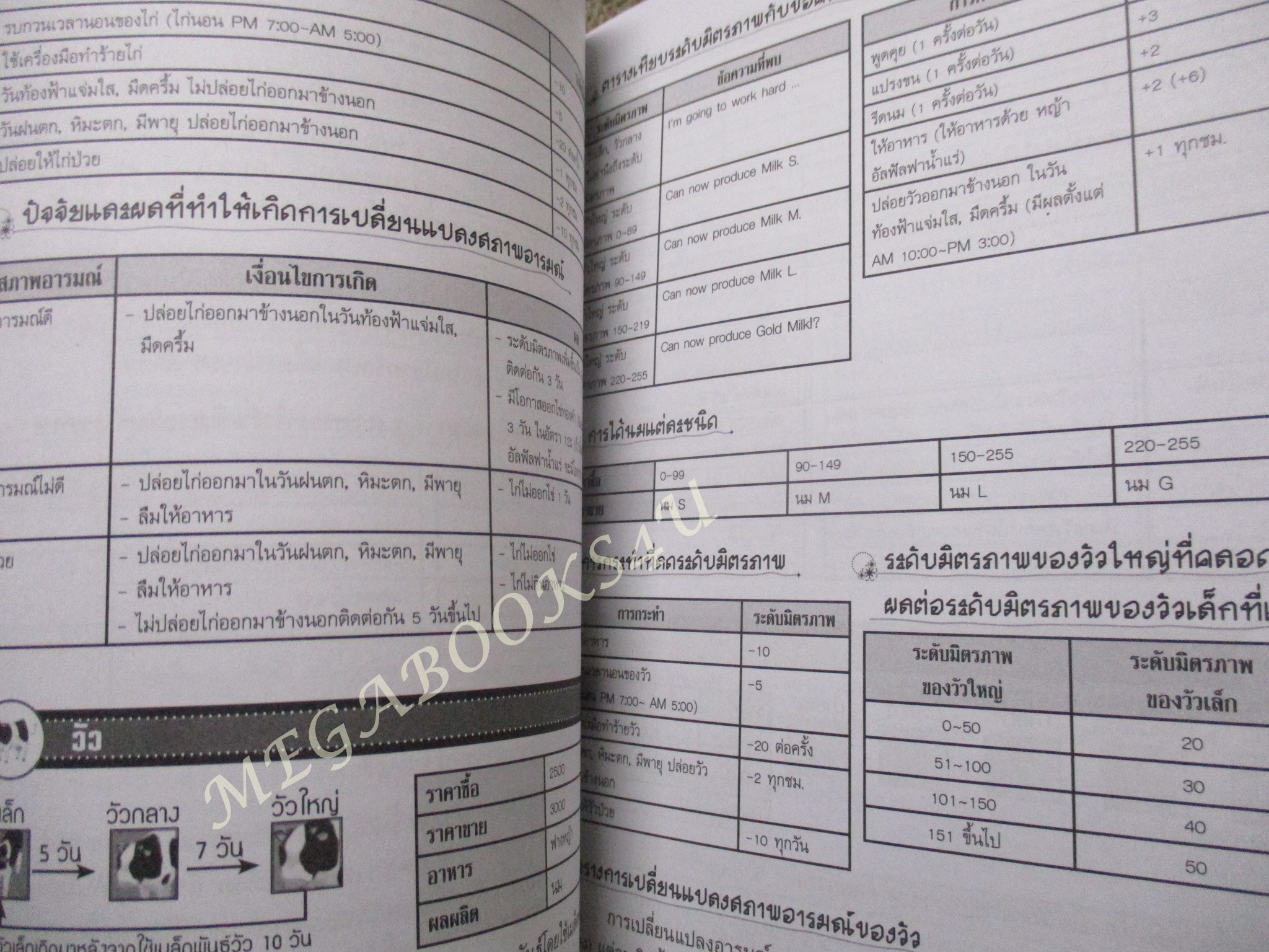 คู่มือเกมส์ HARVEST MOON HERO OF LEAF VALLEY