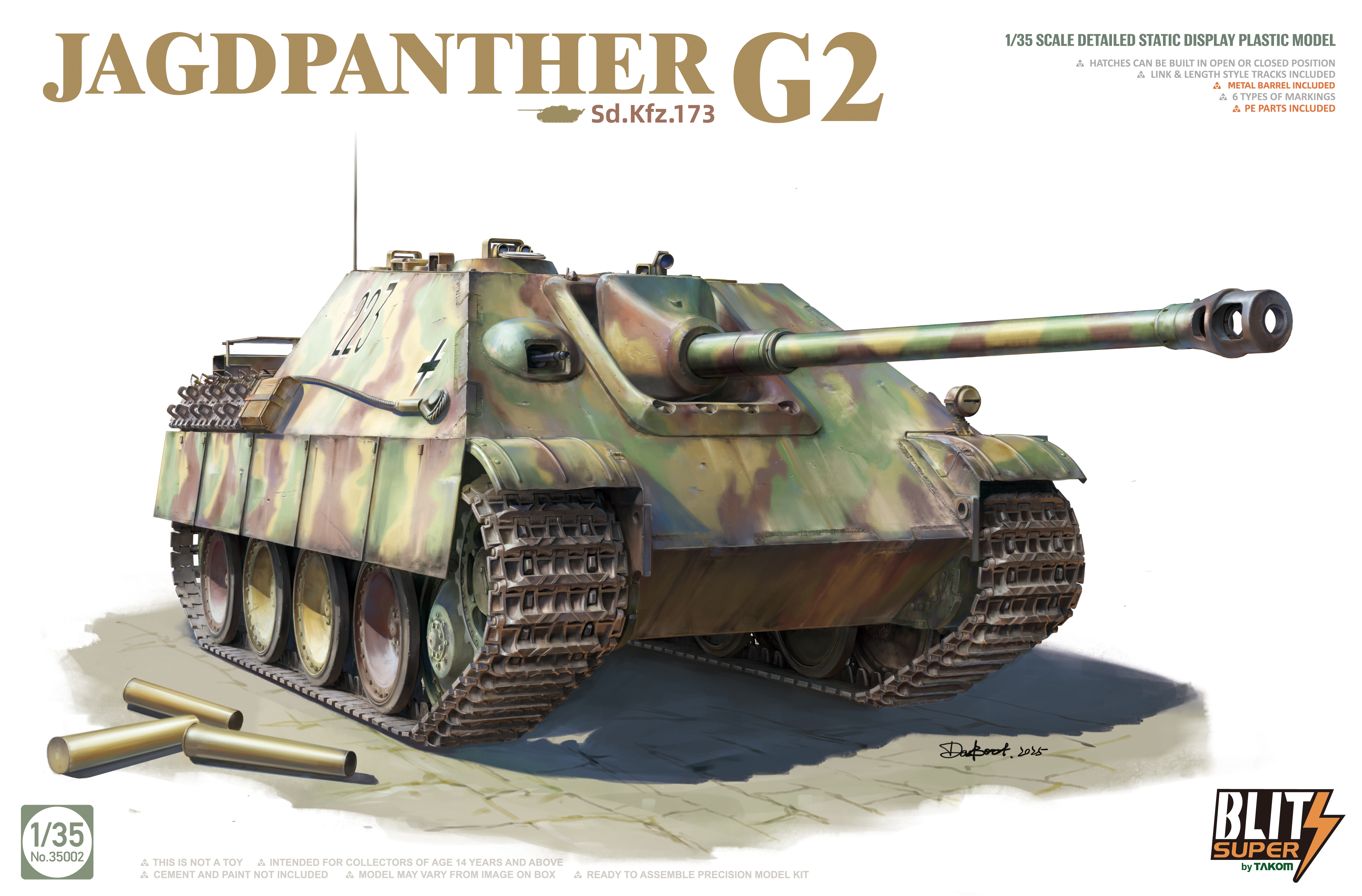 1/35 JAGDPANTHER G2 Sd.Kfz.173