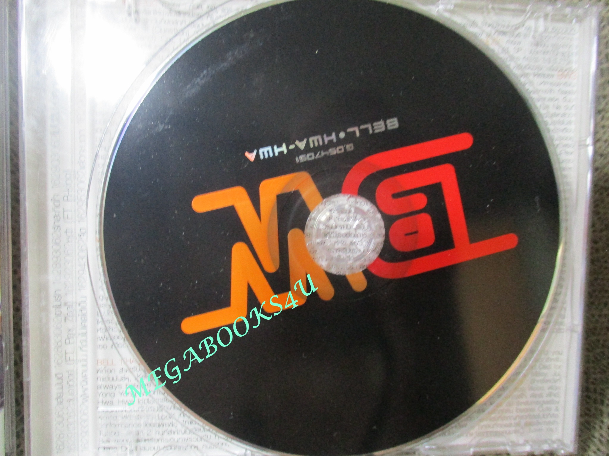 ซีดีเพลงไทยสากล ไชน่า ดอลล์ อัลบั้ม B/W // ปก และ แผ่นมีรอยเล็กน้อย