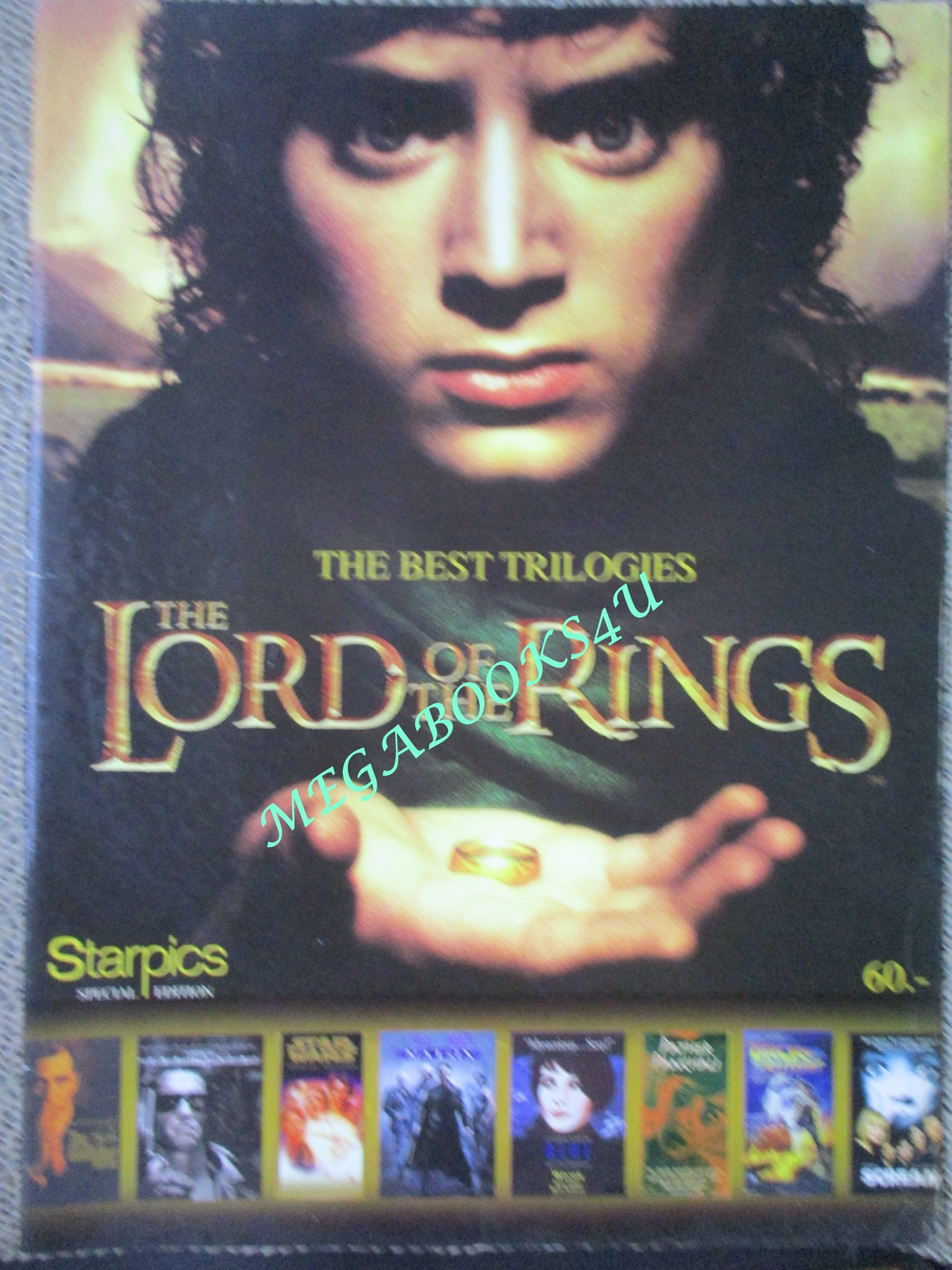 หนังสือ THE BEST TRILOGIES THE LORD OF THE RINGS ภาพสีทั้งเล่ม