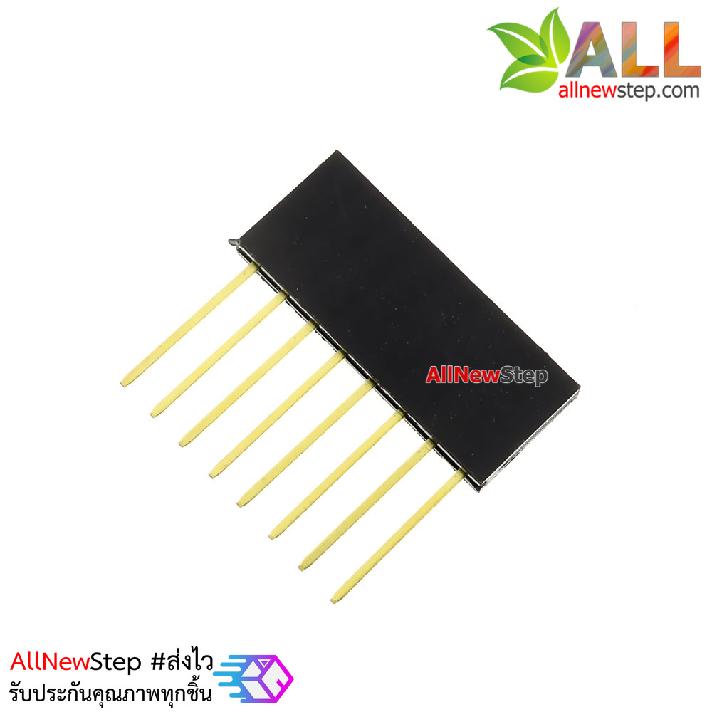 Stackable Header for arduino 1x8 2.54MM 8Pin 10MM Long Needle Female Pin Header Strip Stackable Headar