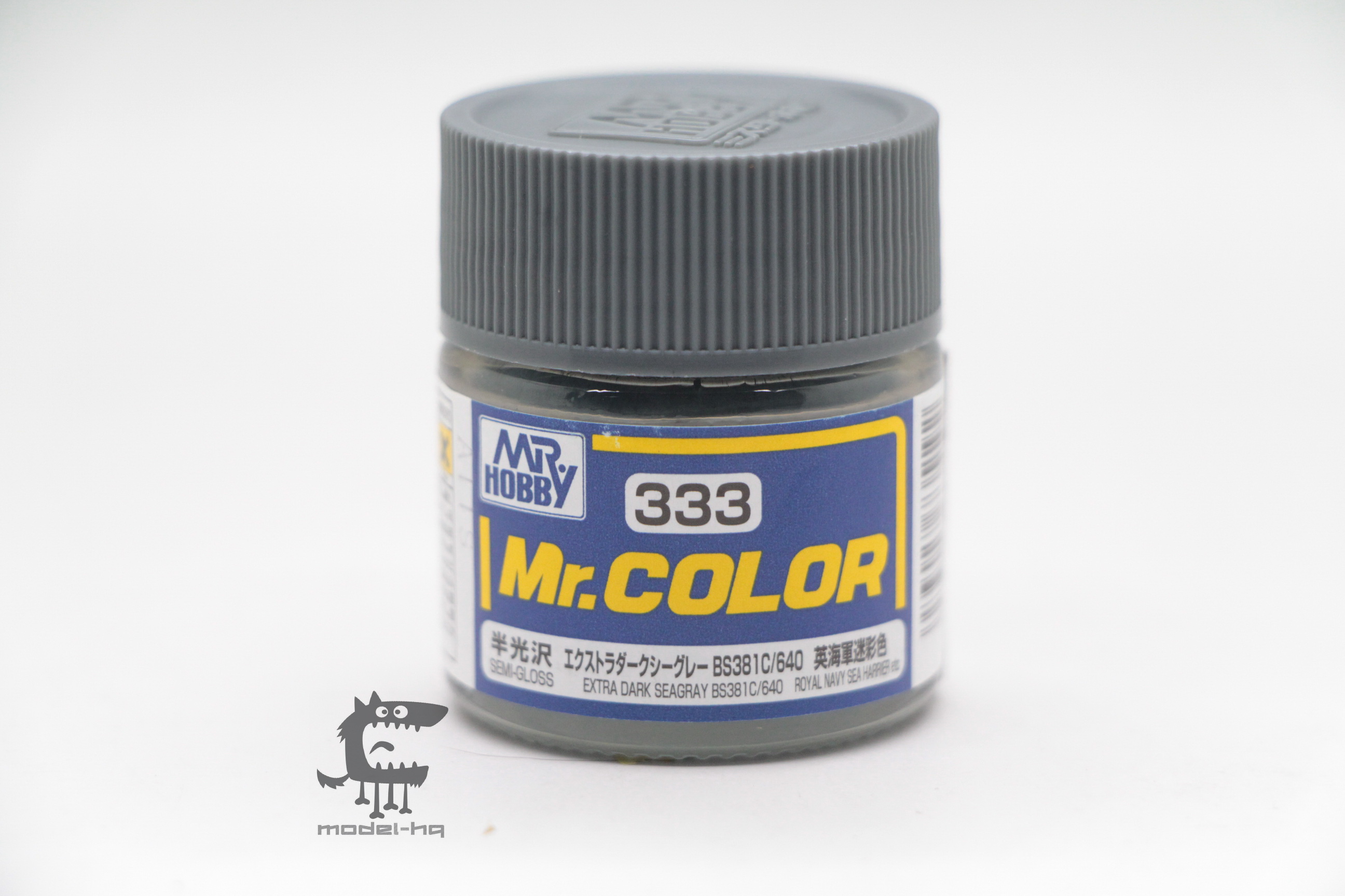 MR.HOBBY # 333 EXTRA DARK SEAGRAY BS381C