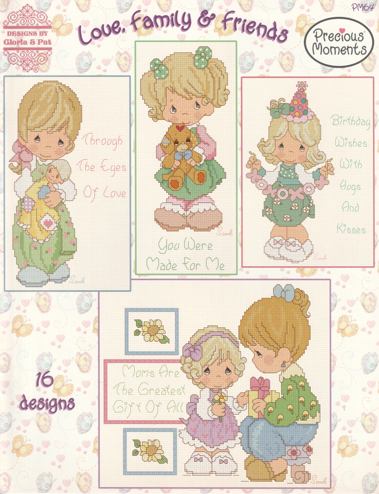 Precious Moments ผังลาย Love, Family & Friends
