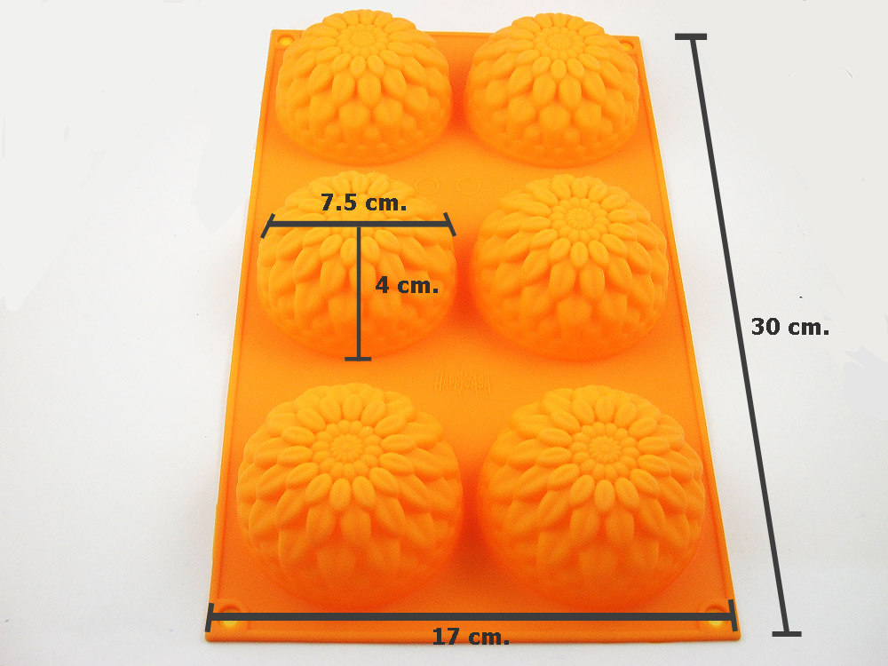 พิมพ์ซิลิโคนลายดอกไม้ 1