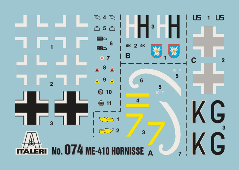 1/72 Me 410 ''Hornisse''