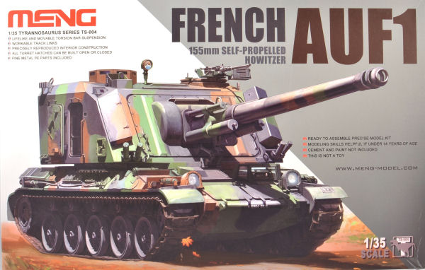 1/35 French AUF1 155mm SP Howitzer