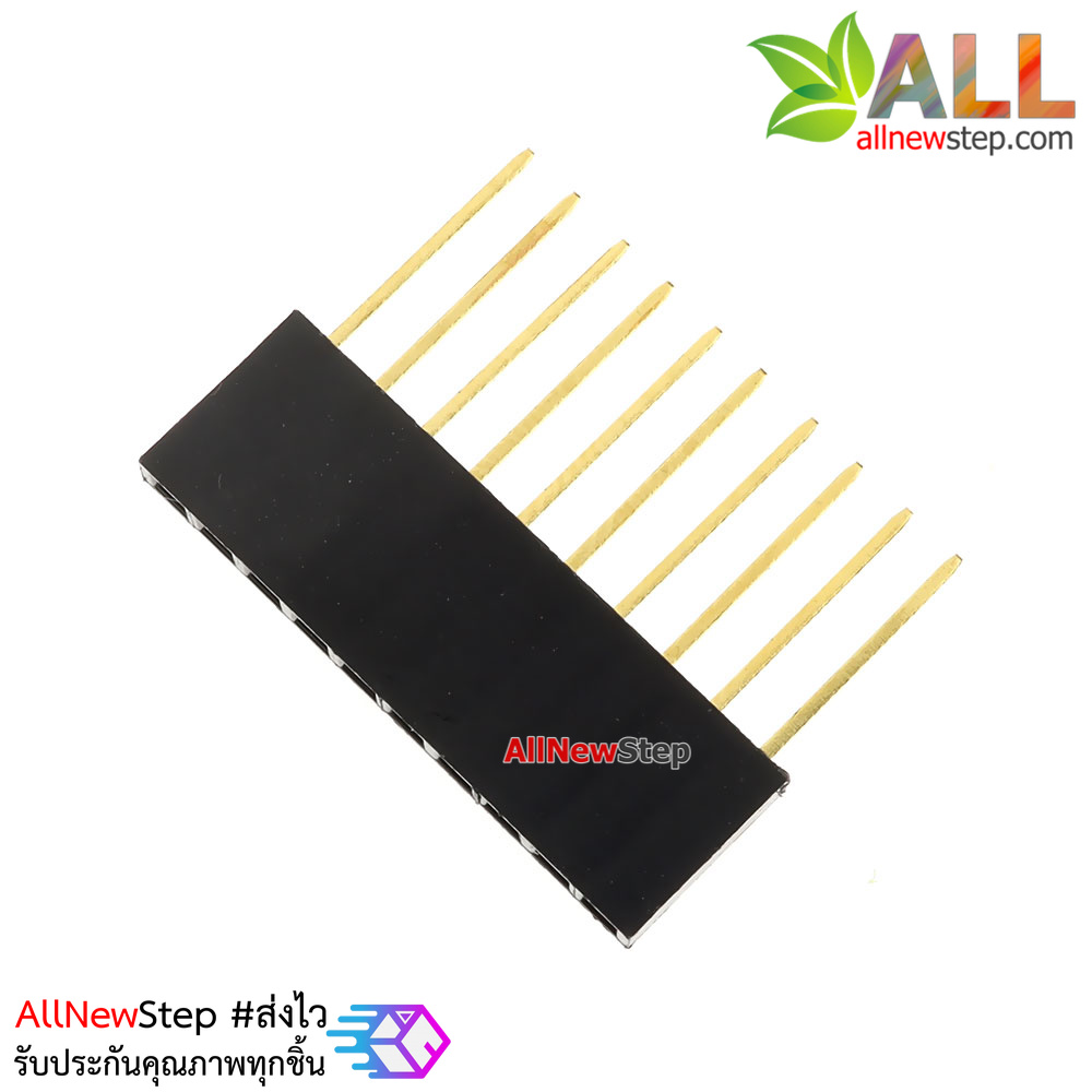 Stackable Header for arduino 1x10 2.54MM 10Pin 10MM Long Needle Female Pin Header Strip Stackable Header