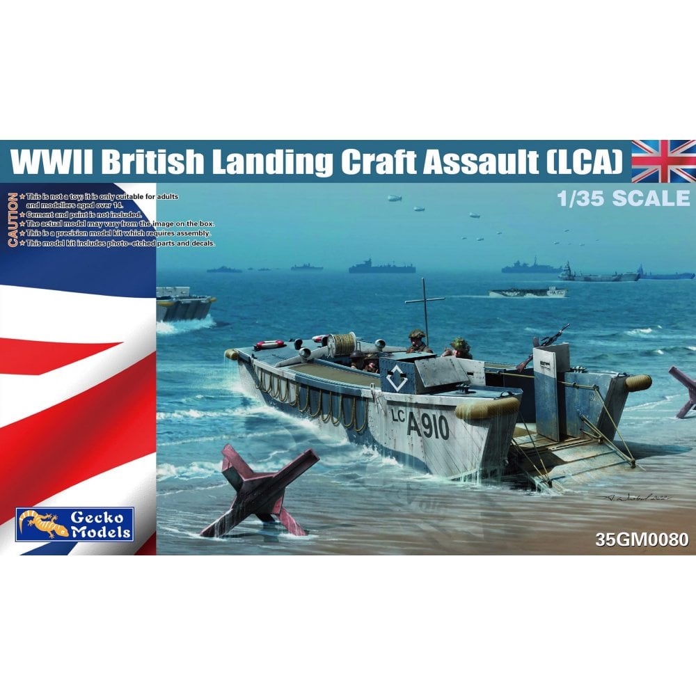 1/35 World War II British Landing Craft Assault (LCA)