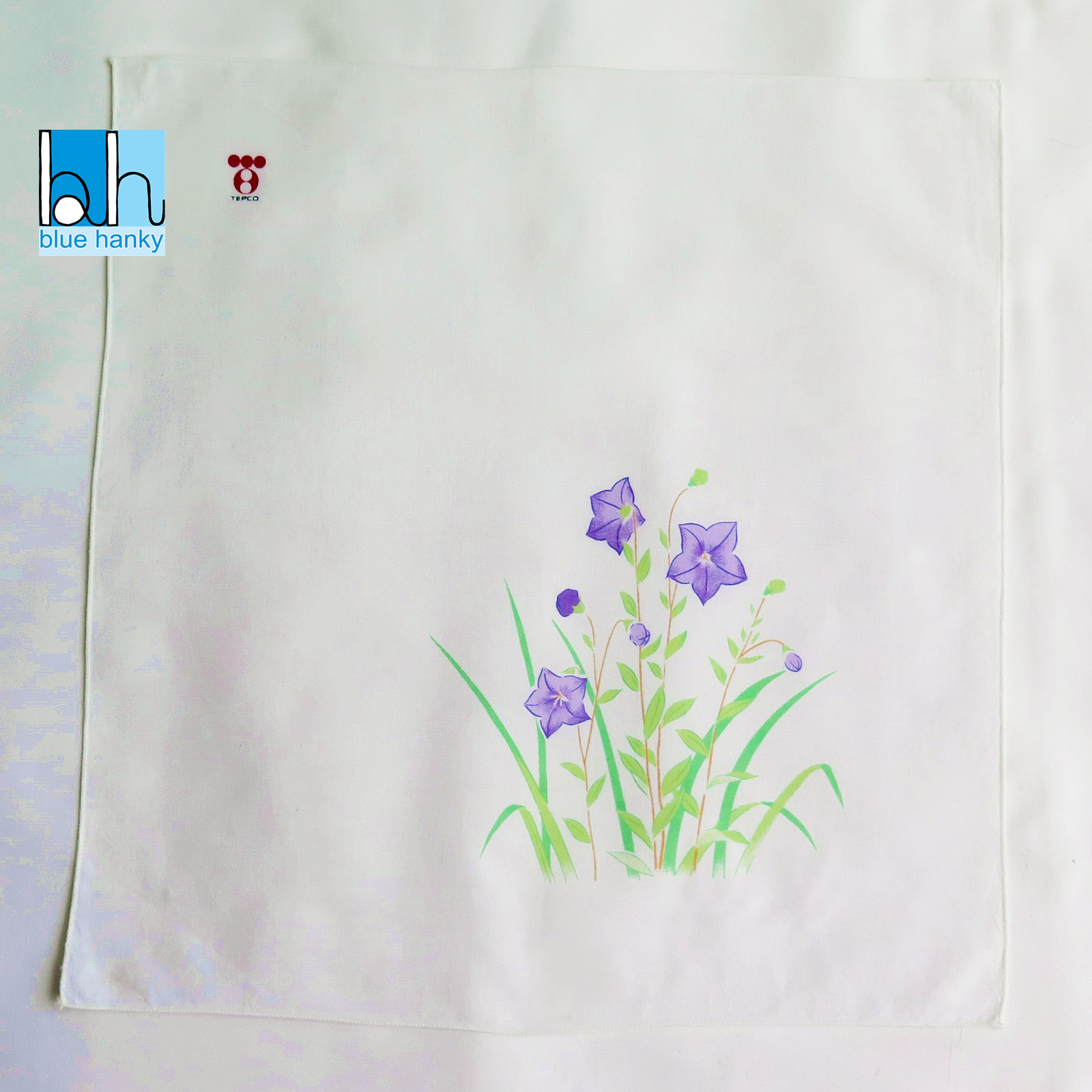 #60 18" TEPCO ผ้าเช็ดหน้ามือ2 สภาพดี ผ้าเช็ดหน้าผืนใหญ่