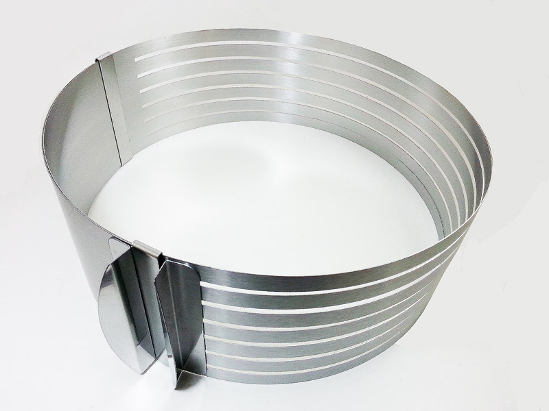 ที่ไสลด์เค้กสแตนเลสปรับขนาดได้