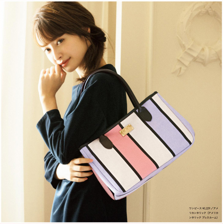 Clelia Original Canvas Tote Bag กระเป๋าถือ สายหนัง ใช้สะพายได้