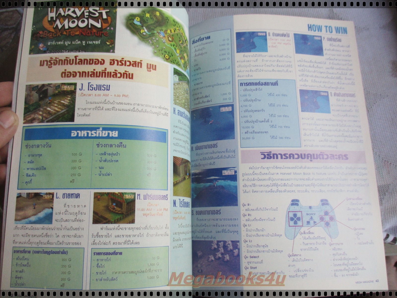 นิตยสารเกมส์MEGA ปี2001 ฉบับที่23 สภาพดี
