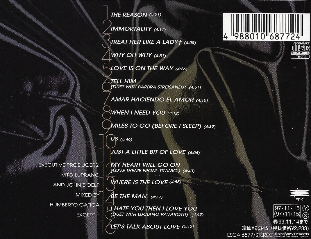 Used CD,Celine Dion - Let's talk about love(CD มีรอยเล็กน้อย)(B)(1997)(Japan)