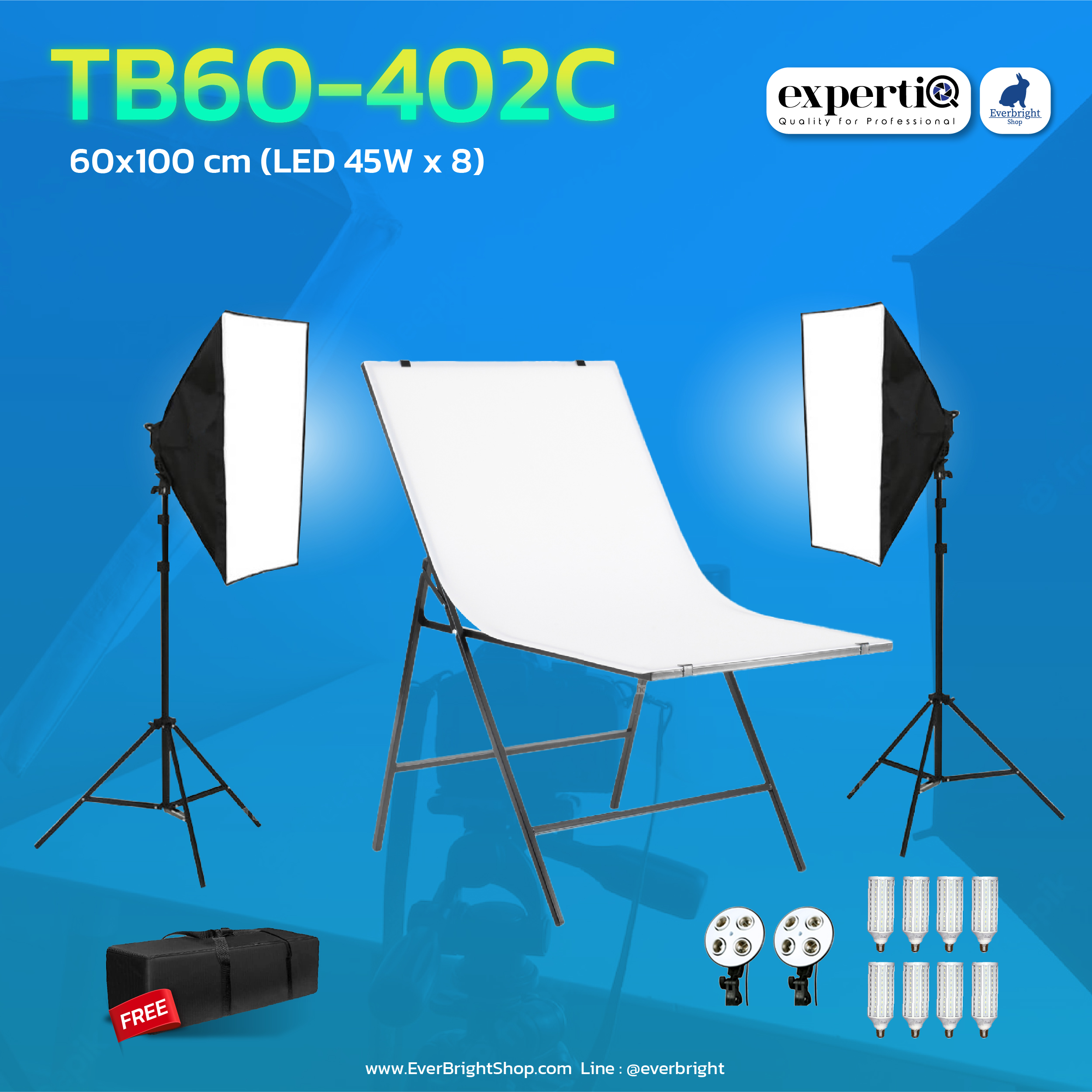 TB-60A Photo Shooting Table 60x100cm