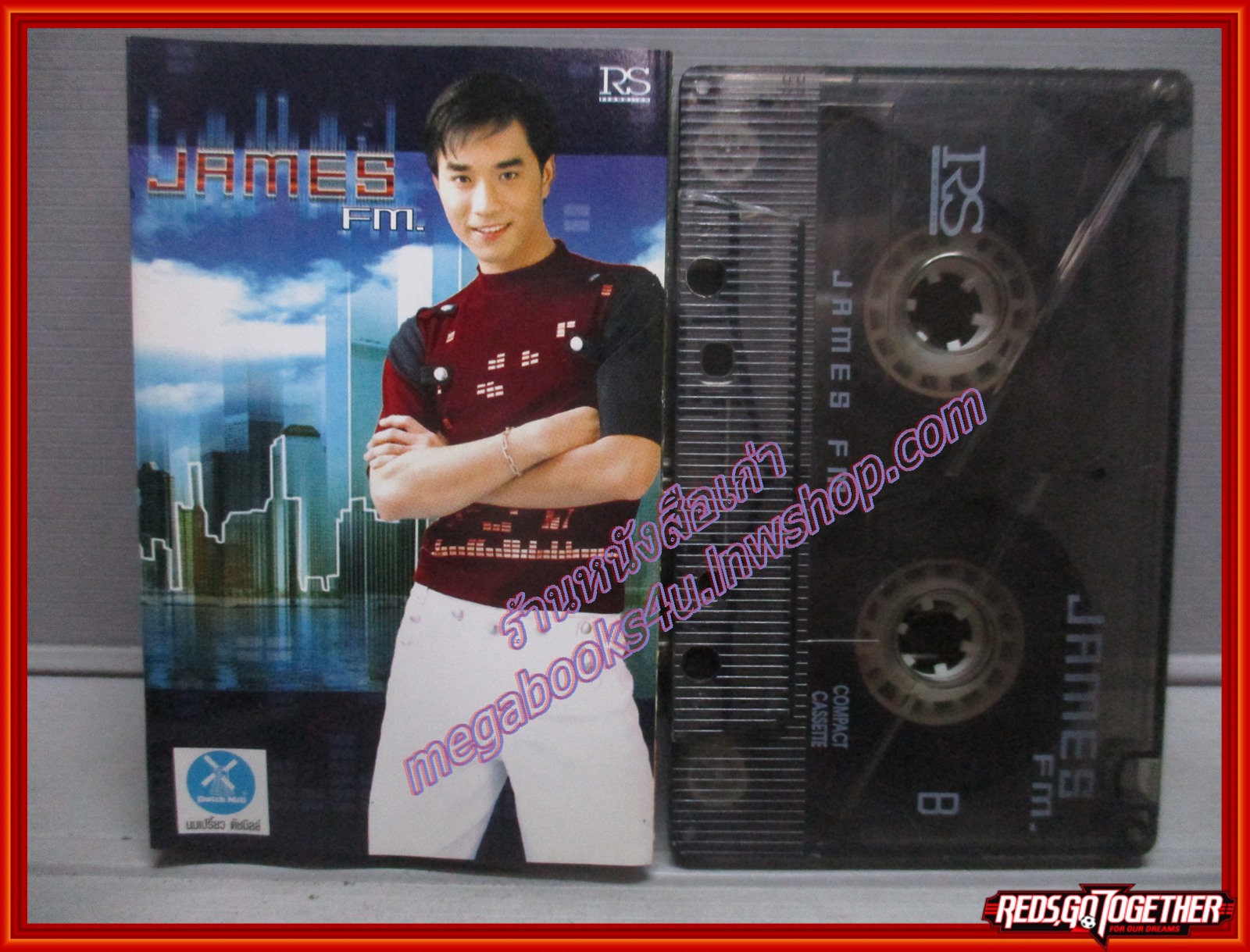 เทปเพลงไทยสากล เจมส์ เรืองศักดิ์ อัลบั้ม JAMES FM.