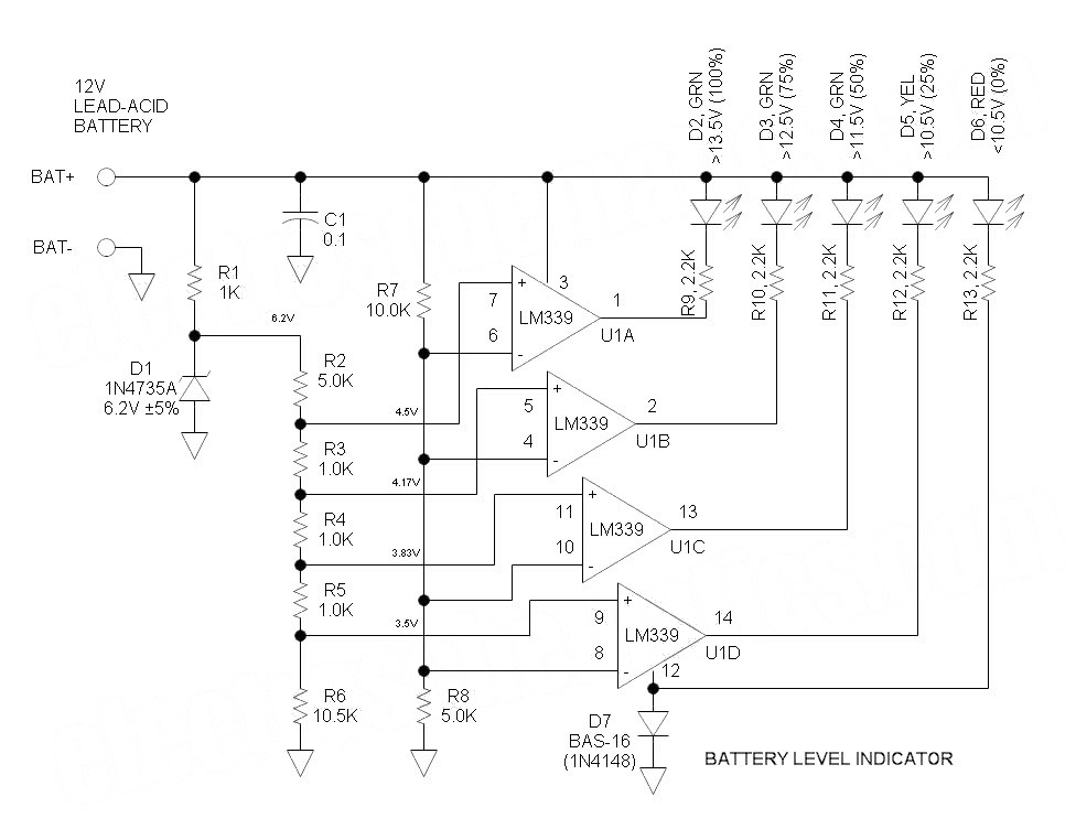 KA2284 Level Power Indicator Module โมดูลวัดระดับแบตเตอร์รี่ 12V