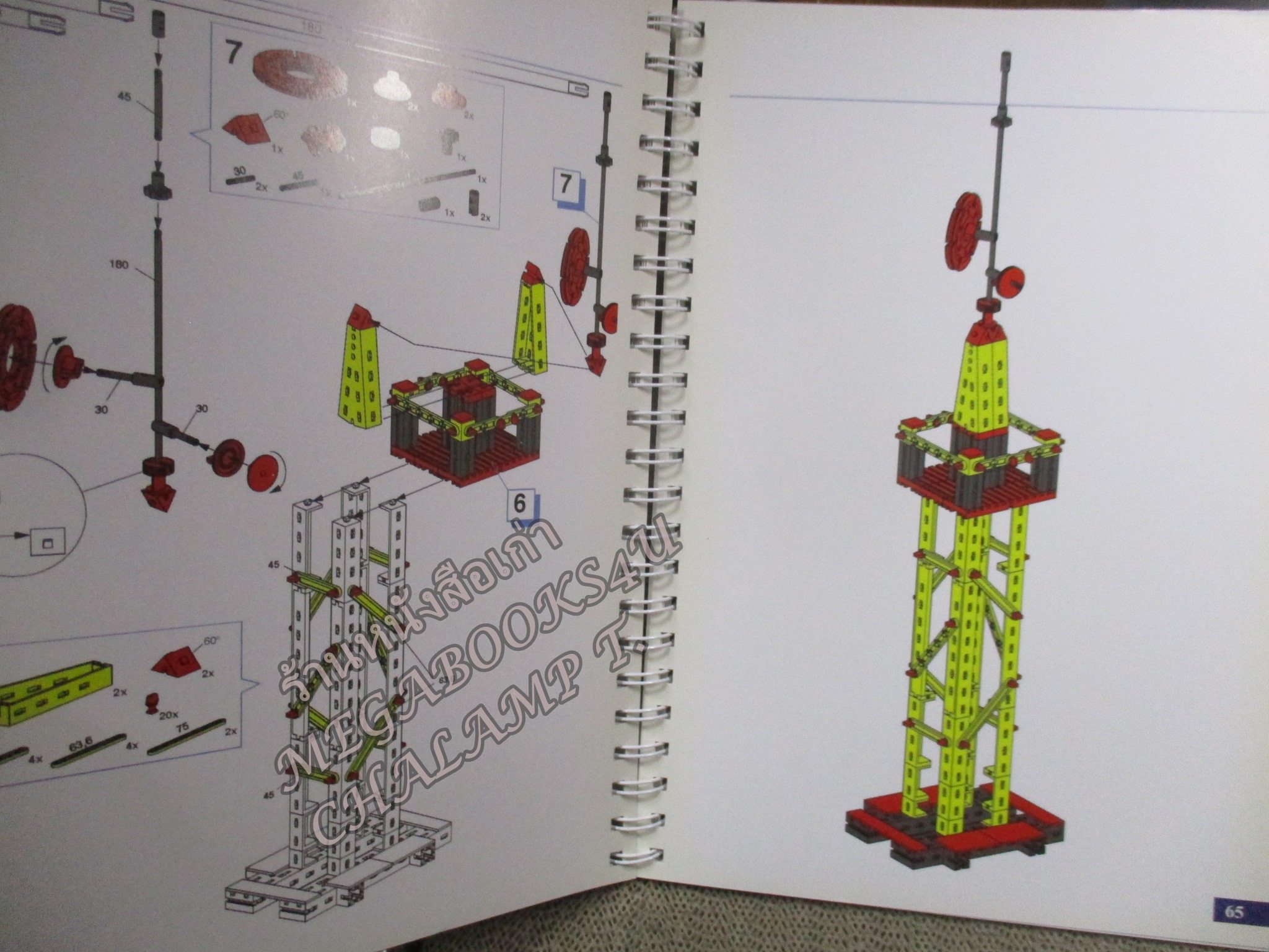 คู่มือประกอบชุดอุปกรณ์ สื่อการเรียนรู้ประเภทชุดโมเดลจำลองเครื่องกลอย่างง่าย