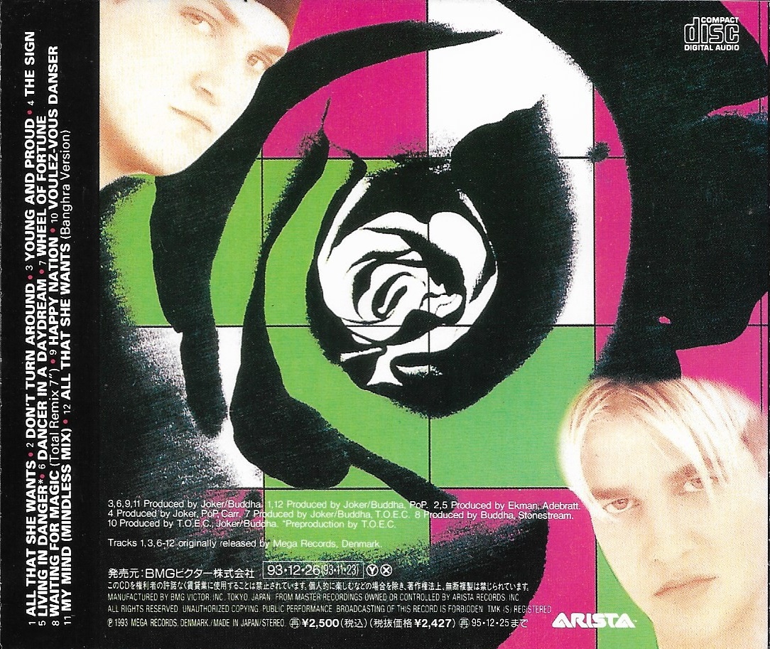 Used CD,Ace Of Base - The Sign (A+)(1993)(Japan)