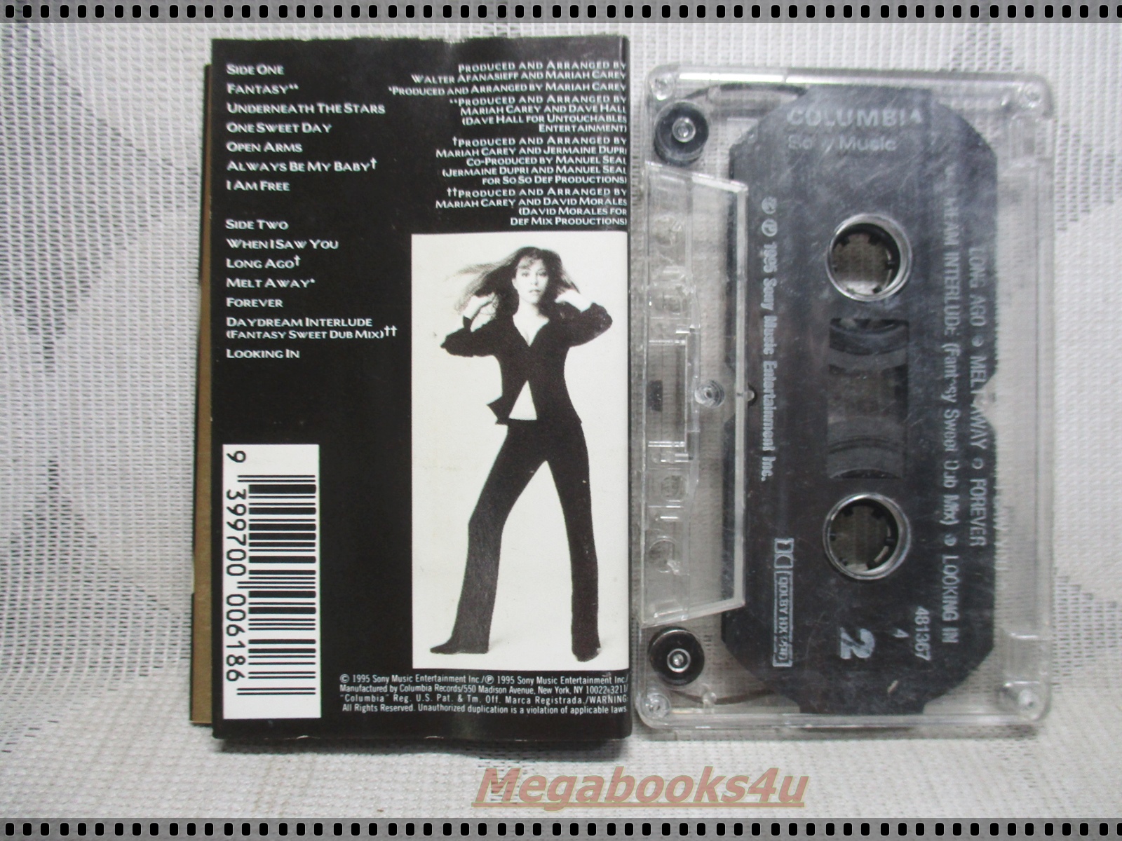 ขายเทปเพลงเก่า MARIAH CAREY ; DAYDREAM