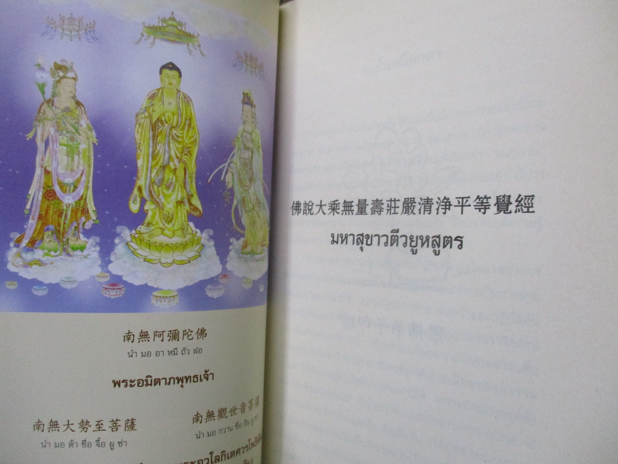 มหาสุขาวดีวยูหสูตร พระวิศวภัทร เซี่ยเกี๊ยก แปล