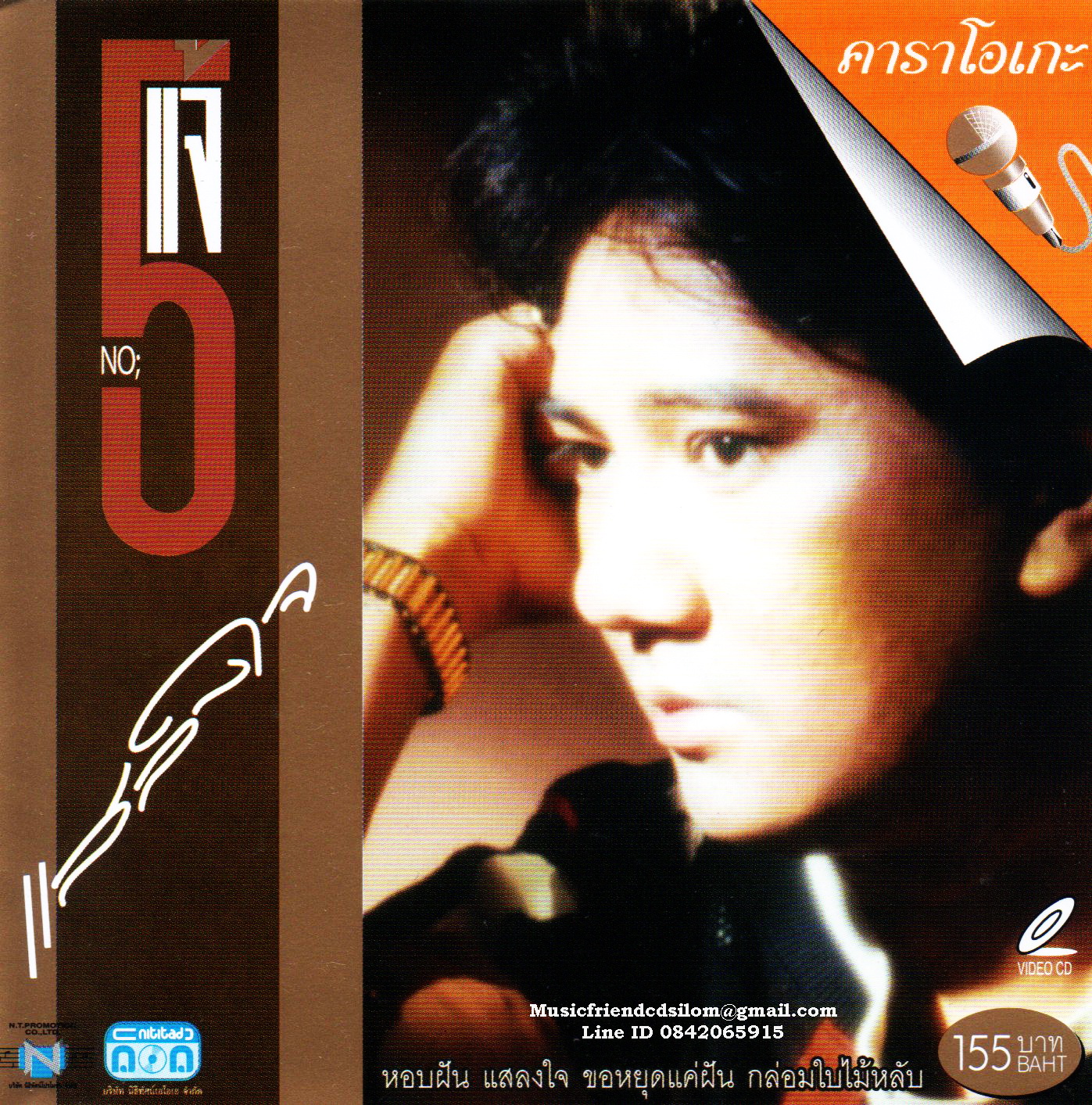 VCD Karaoke,แจ้ ดนุพล แก้วกาญจน์ ชุด แสลงใจ (วีซีดี คาราโอเกะ)(2550)(jae danuphol kaewkan)