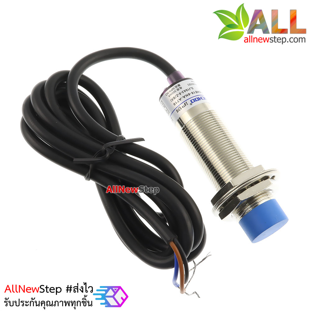 LJ18A3-8-Z/BX Inductive proximity switch sensor LJ18A3-8-Z/BX DC6-36V NPN Normally Open เซนเซอร์ตรวจจับโลหะระยะสูงสุด 8mm