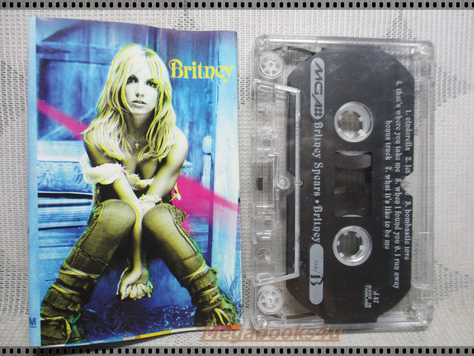 ขายเทปเพลงเก่า BRITNEY SPEARS;BRITNEY