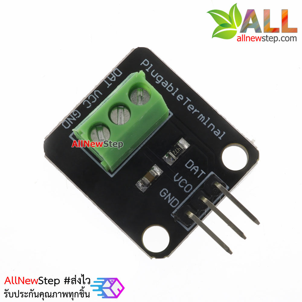 DS18B20 เซนเซอร์วัดอุณหภูมิแบบกันน้ำ DS18B20 Full Waterproof Temperature Sensor Water Temperature Sensor ยาว 1 เมตร