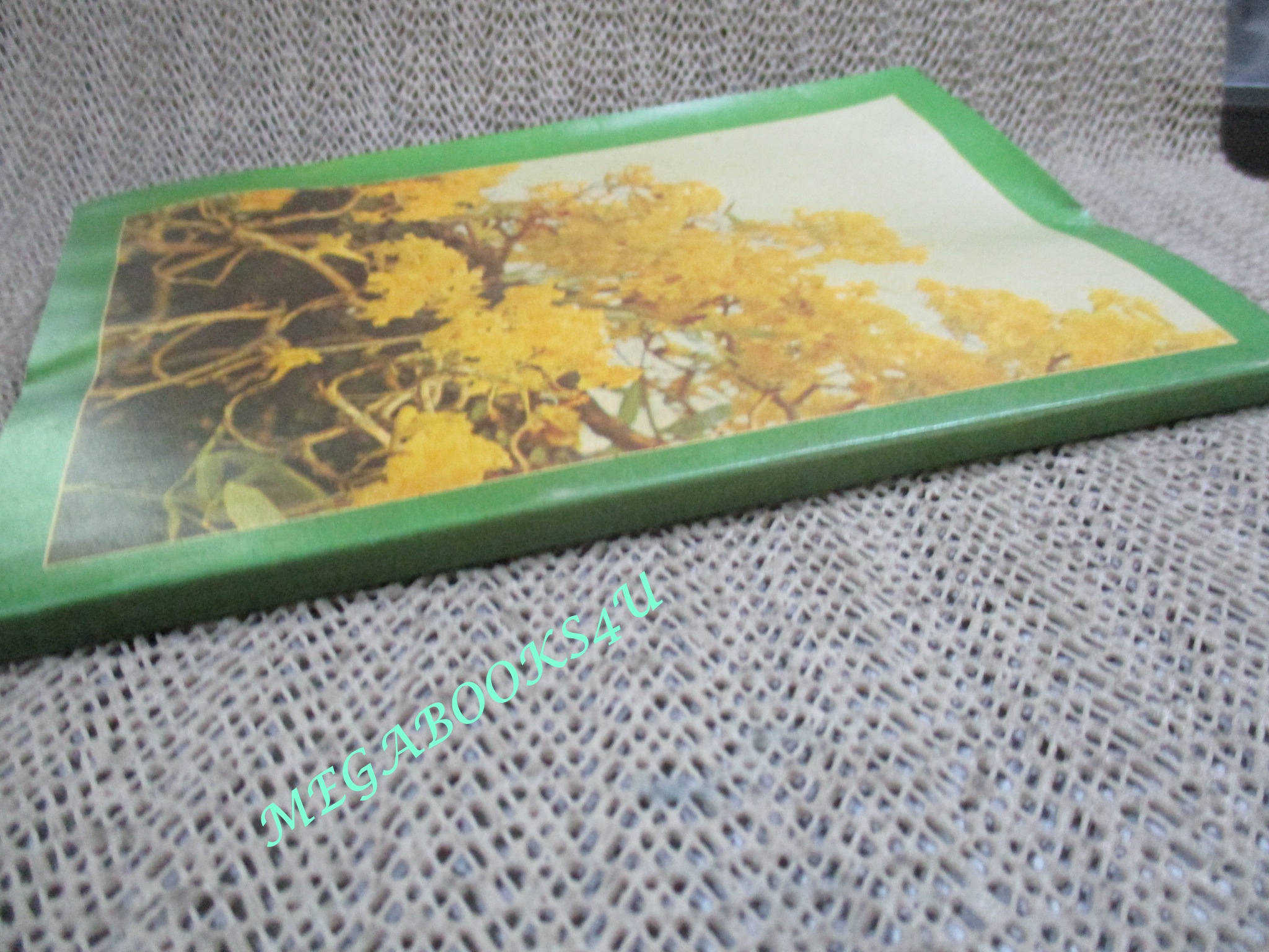 ดอกไม้ในเมืองไทย FLOWER เล่ม2A โดย อำนวย ปิ่นรัตน์ / หน้าปกงอนิด