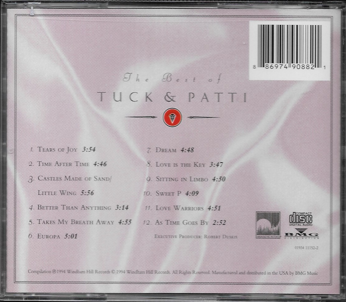CD,Tuck & Patti - The Best Of (1994)(USA)